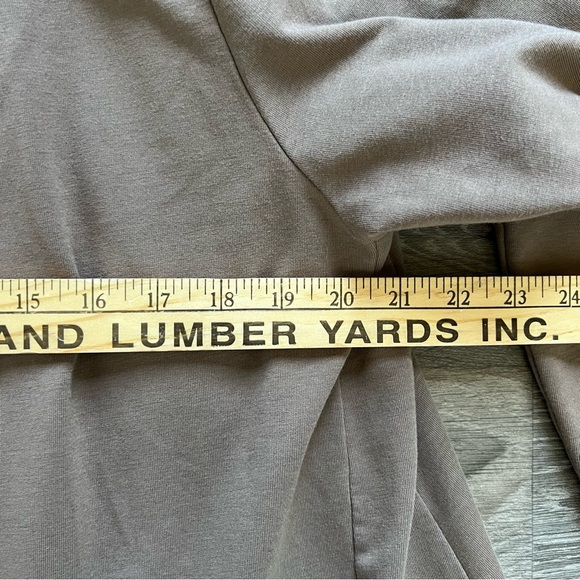 J. Jill Pure Jill Nutmeg Brown Pima Cotton Modal Zip Up Sweater Jacket size XL - Picture 7 of 8